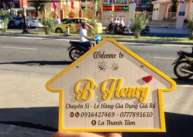 Mẫu bảng hiệu nhỏ đẹp tinh tế - Ảnh 15