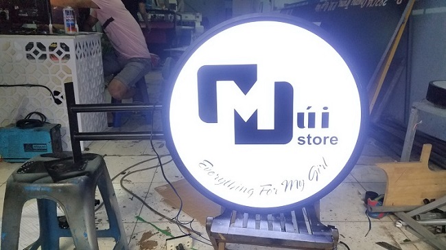 Mẫu bảng hiệu nhỏ đẹp tinh tế - Ảnh 2
