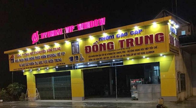 Mẫu bảng hiệu nhôm kính Xingfa đẹp - Ảnh 12