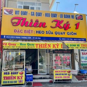Biển quảng cáo tiệm vịt quay