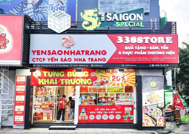 Bảng hiệu quảng cáo yến sào sang trọng - Ảnh 7