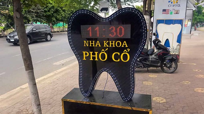 Mẫu bảng hiệu nha khoa cuốn hút - Ảnh 4