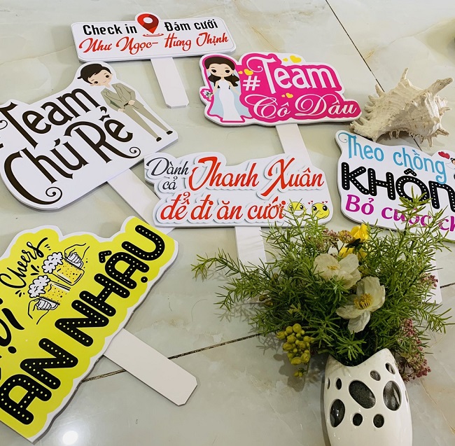 Mẫu bảng hashtag cầm tay chụp hình đẹp - Ảnh 4