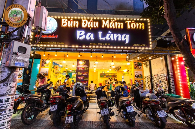 Bảng hiệu bún đậu mắm tôm - Ảnh 2