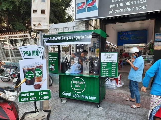 Bảng hiệu cafe mang đi take away - Ảnh 3