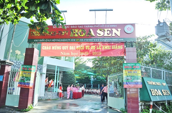 Thi công bảng hiệu trường học ấn tượng - Ảnh 2