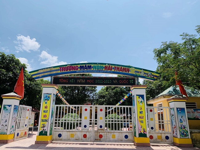 Mẫu bảng hiệu mầm non dễ thương - Ảnh 11