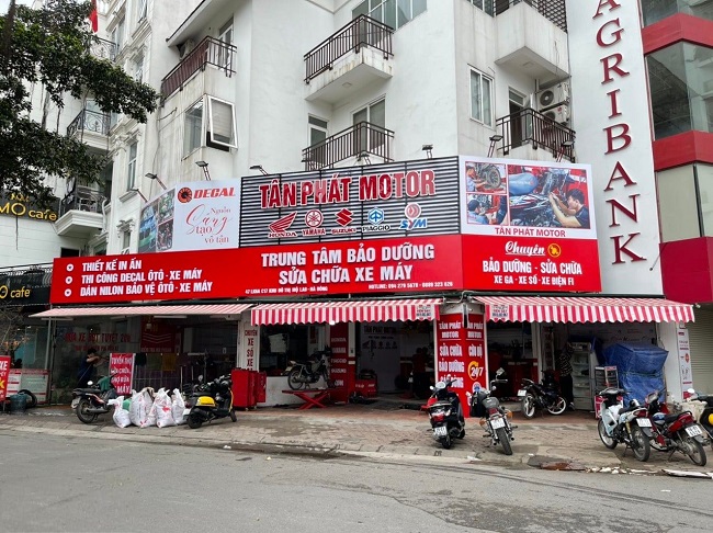 Mẫu bảng hiệu sửa xe máy - Ảnh 4