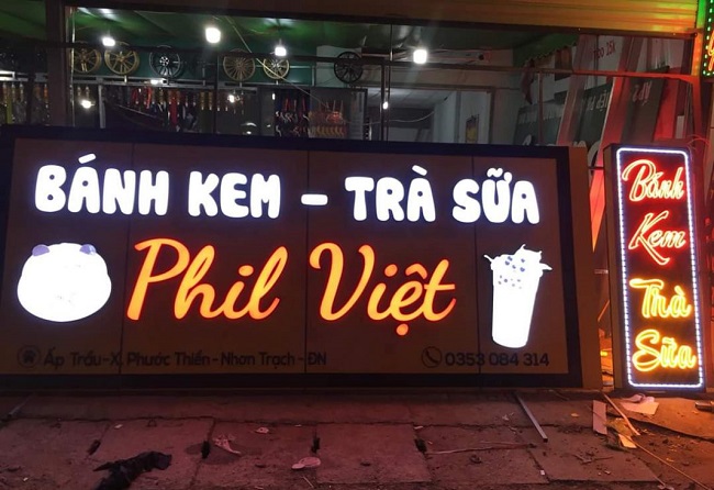 Mẫu bảng hiệu tiệm bánh kem bánh sinh nhật - Ảnh 4