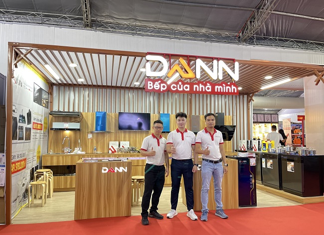 Thiết kế gian hàng hội chợ thu hút