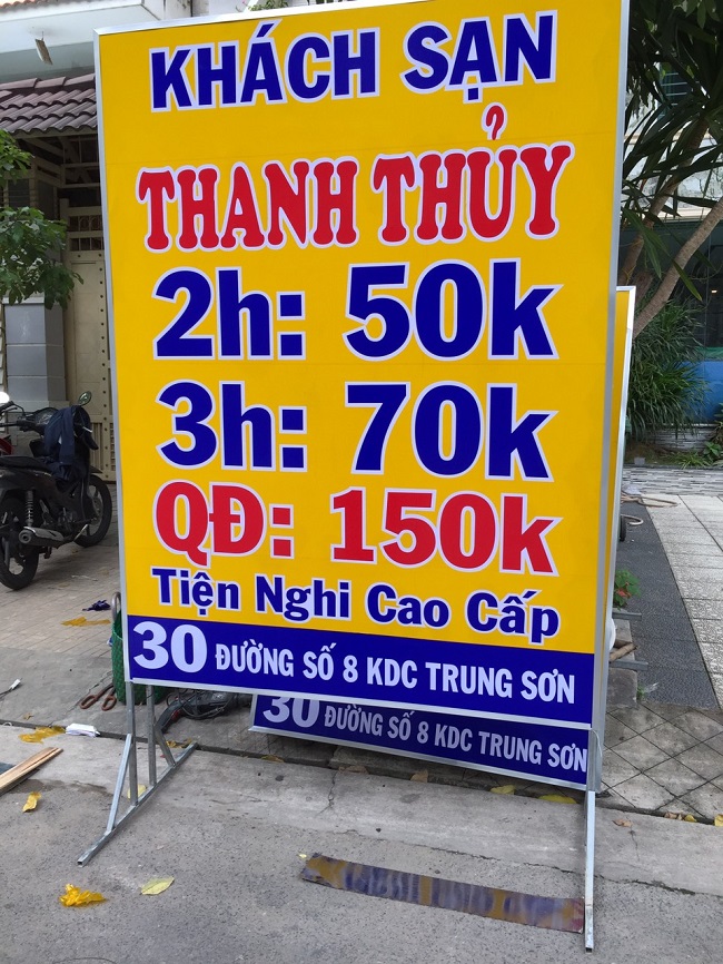 Mẫu bảng hiệu đứng quảng cáo đẹp - Ảnh 12