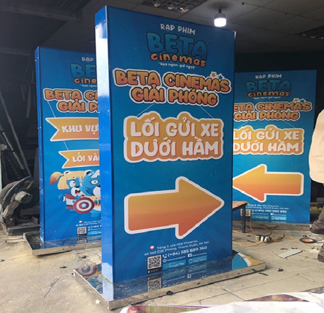 Mẫu bảng hiệu đứng quảng cáo đẹp - Ảnh 24