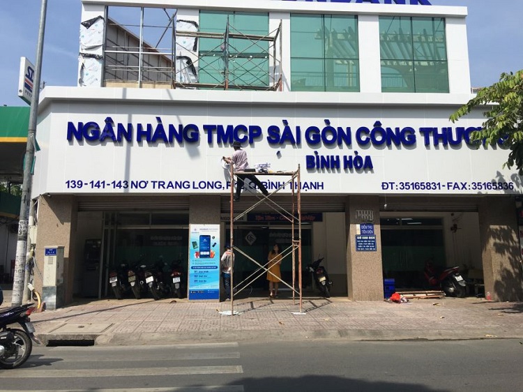 Bảng hiệu quận Bình Thạnh