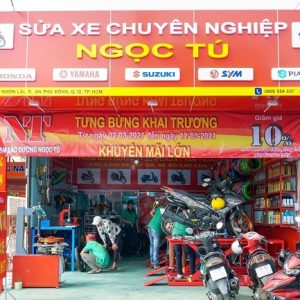 Alternative view of Mẫu bảng hiệu sửa xe máy