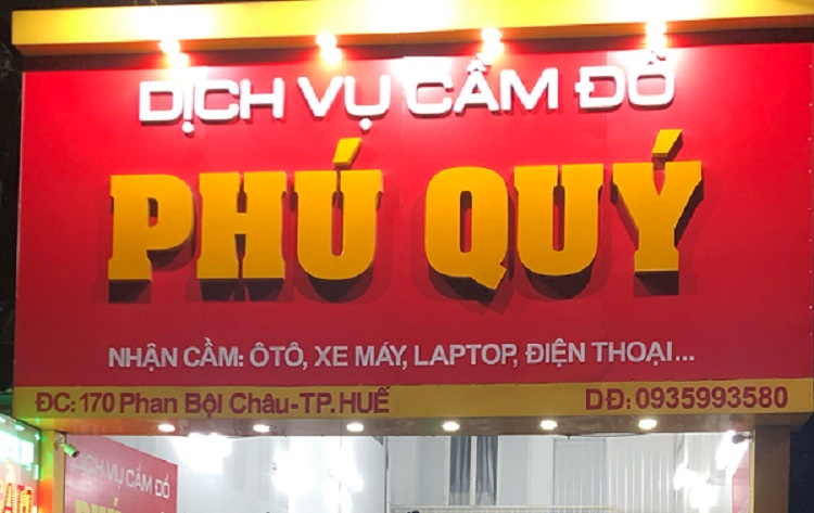 Mẫu biển hiệu quảng cáo cầm đồ ấn tượng - Ảnh 7