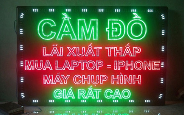 Mẫu biển hiệu quảng cáo cầm đồ ấn tượng - Ảnh 13