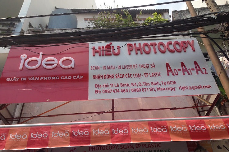 Mẫu bảng hiệu photocopy thu hút khách - Ảnh 11