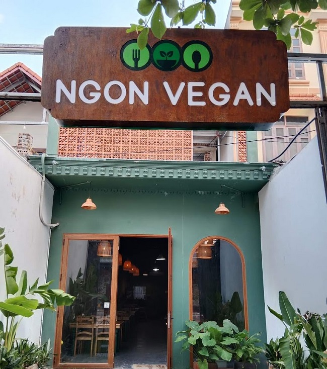 Mẫu bảng hiệu quán chay thanh tịnh - Ảnh 8