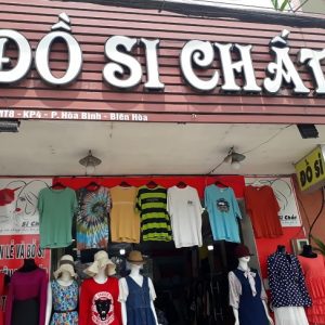 Alternative view of Mẫu bảng hiệu shop đồ si đồ cũ