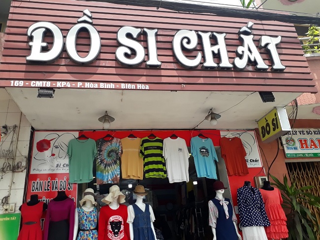 Mẫu bảng hiệu shop đồ si đồ cũ - Ảnh 2