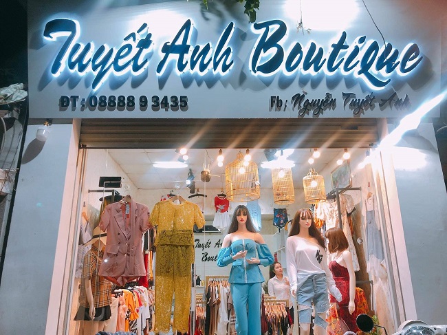 Bảng hiệu shop quần áo thời trang - Ảnh 8