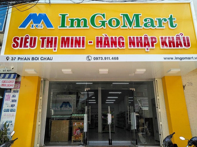 Biển quảng cáo siêu thị mini - Ảnh 8