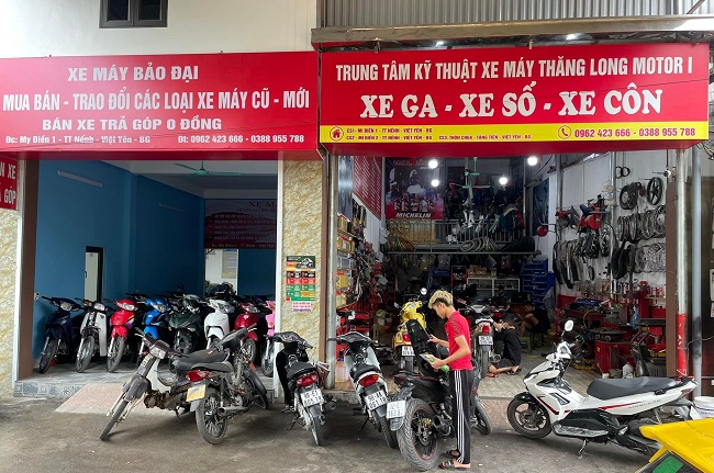 Mẫu bảng hiệu sửa xe máy - Ảnh 8