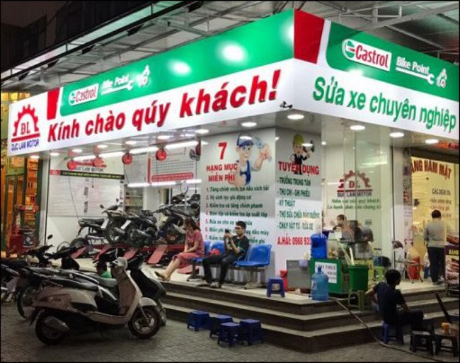 Mẫu bảng hiệu sửa xe máy - Ảnh 12