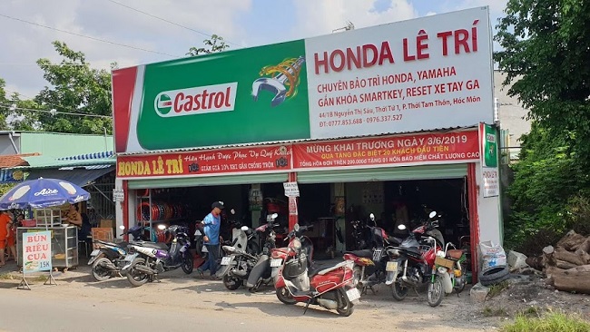 Mẫu bảng hiệu sửa xe máy - Ảnh 7