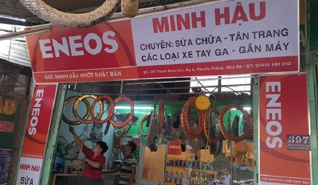 Mẫu bảng hiệu sửa xe máy - Ảnh 5