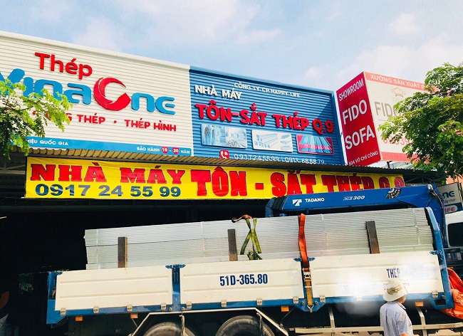 Mẫu bảng hiệu tôn sóng quảng cáo ấn tượng - Ảnh 7