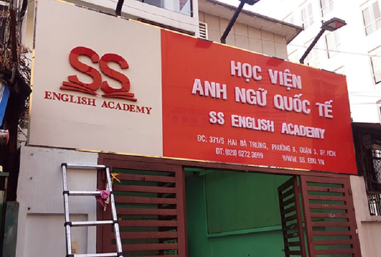 Mẫu biển quảng cáo trung tâm tiếng Anh ngoại ngữ - Ảnh 8