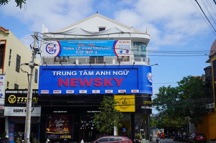 Mẫu biển quảng cáo trung tâm tiếng Anh ngoại ngữ - Ảnh 9