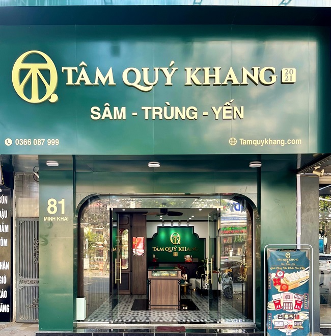 Bảng hiệu quảng cáo yến sào sang trọng - Ảnh 3