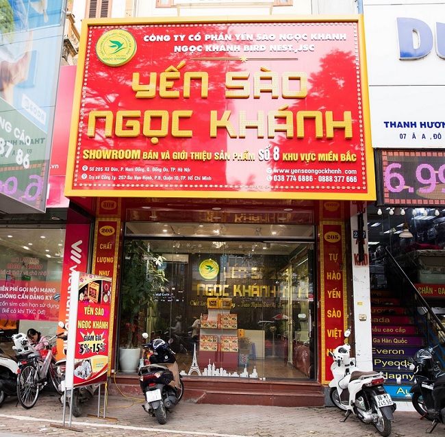 Bảng hiệu quảng cáo yến sào sang trọng - Ảnh 2