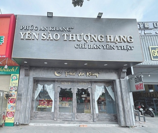 Bảng hiệu quảng cáo yến sào sang trọng - Ảnh 5