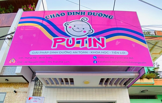 Mẫu bảng hiệu cháo dinh dưỡng cho bé - Ảnh 4