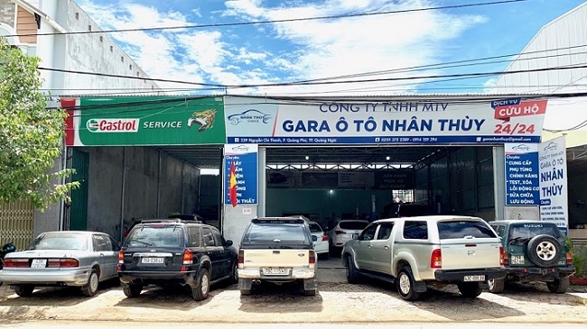 Mẫu bảng hiệu gara sửa xe ô tô - Ảnh 4
