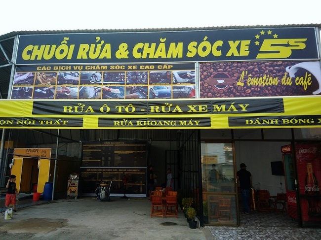 Mẫu bảng hiệu gara sửa xe ô tô - Ảnh 5