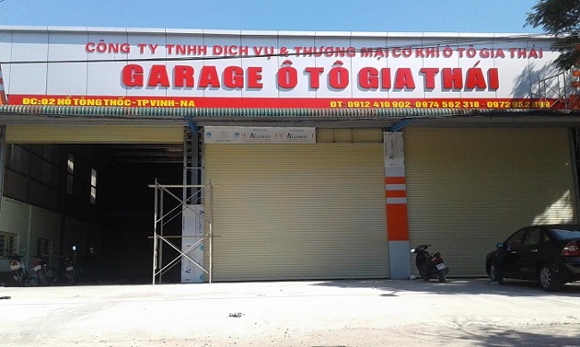 Mẫu bảng hiệu gara sửa xe ô tô - Ảnh 7