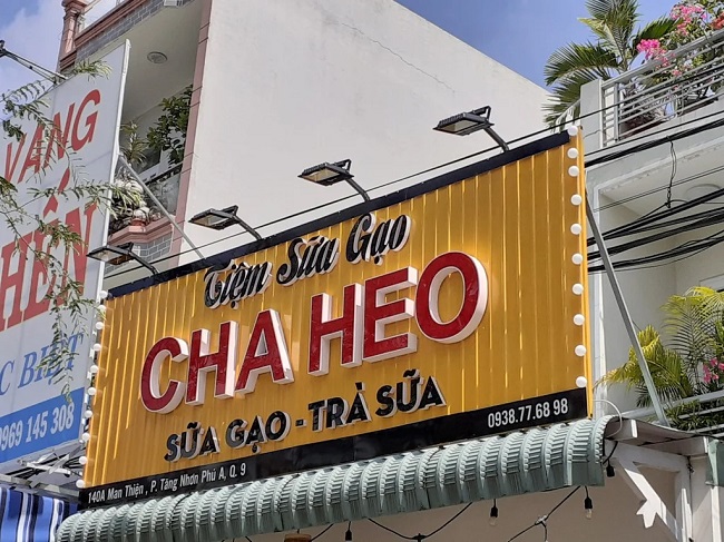 Mẫu bảng hiệu tôn sóng quảng cáo ấn tượng - Ảnh 9