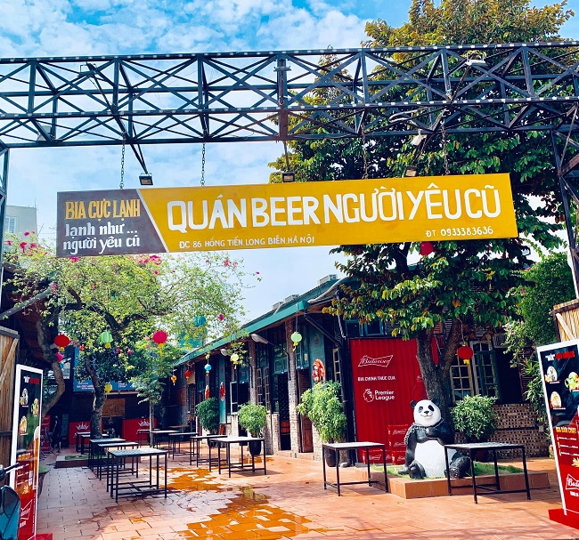 Biển quảng cáo quán bia hơi - Ảnh 8