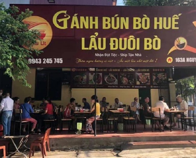 Biển quảng cáo bún phở hút khách - Ảnh 3