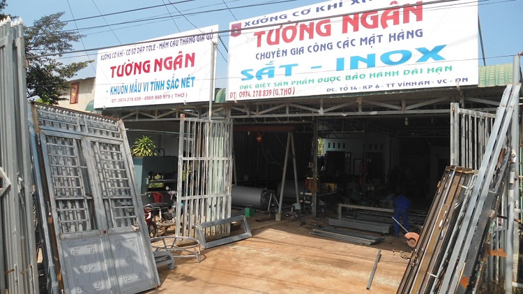 Biển quảng cáo cơ khí hàn xì - Ảnh 6