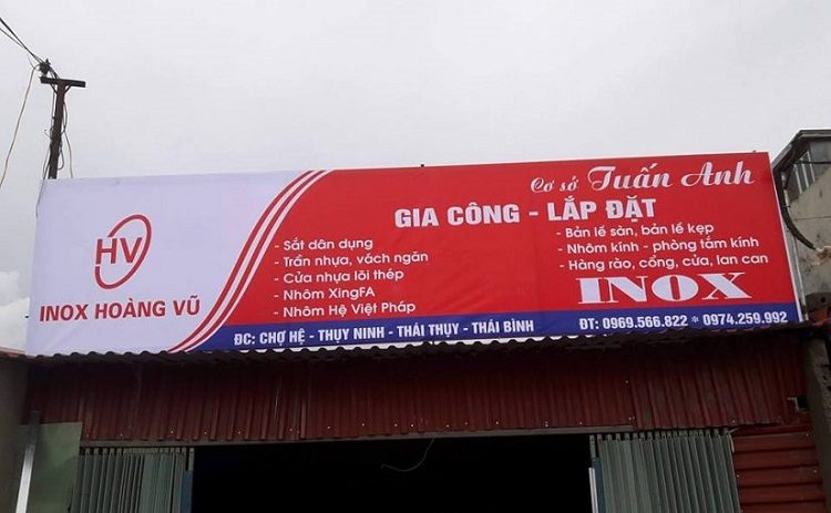 Biển quảng cáo cơ khí hàn xì - Ảnh 5