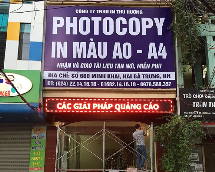 Mẫu bảng hiệu photocopy thu hút khách - Ảnh 8