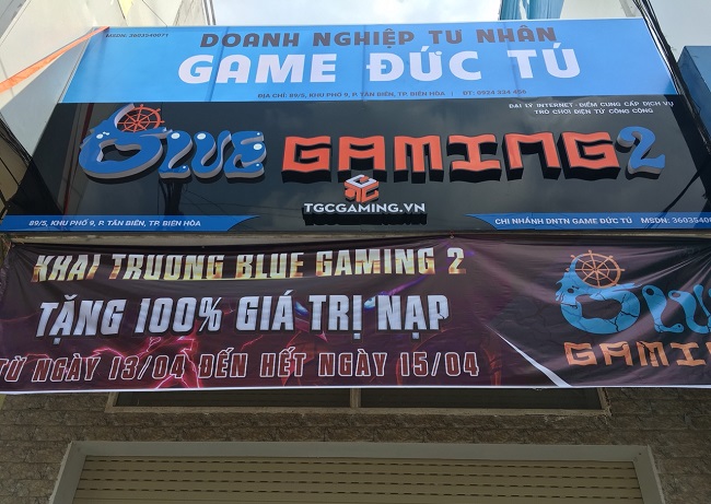 Biển quảng cáo quán net game thủ - Ảnh 10
