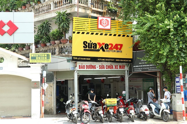 Mẫu bảng hiệu sửa xe máy - Ảnh 3