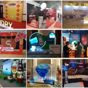 Thi công booth quảng cáo sự kiện
