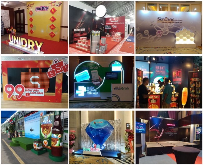 Thi công booth quảng cáo sự kiện